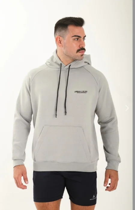 Buzo Canguro de Algodon Urban Luxury