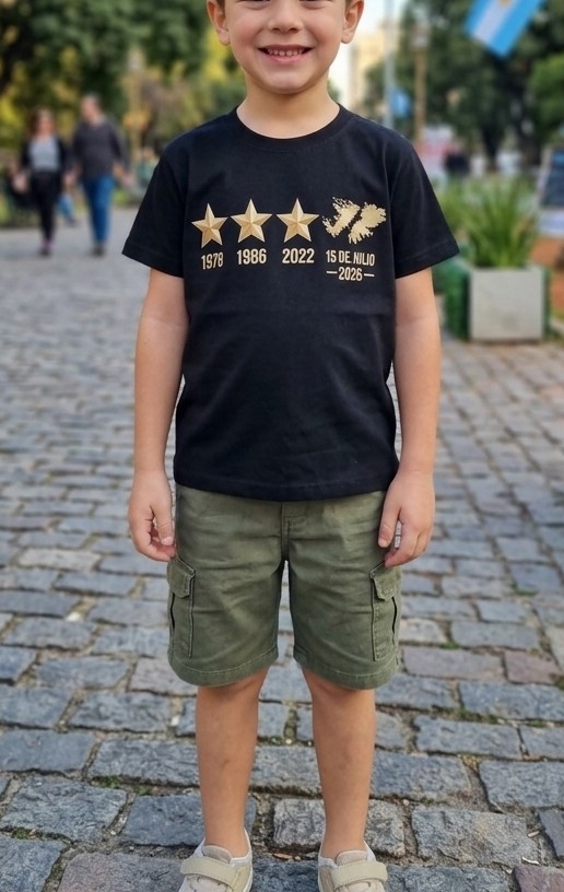 Remeras Algodon de Niño Malvinas - Imagen 4