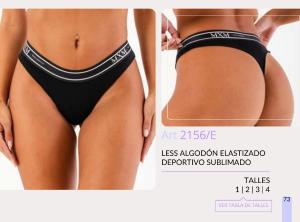 Colaless Algodón Elástico Deportivo Sublimado (art. 2156e)