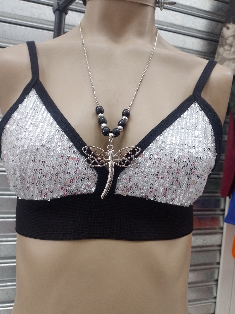 Top de Lentejuelas con Elástico - Imagen 2