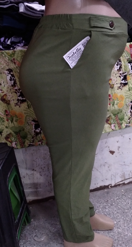 Pantalon Bengalina con Botón Talles Especiales - Imagen 4