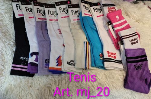 Medias Tenis Estampadas Floyd  Mujer