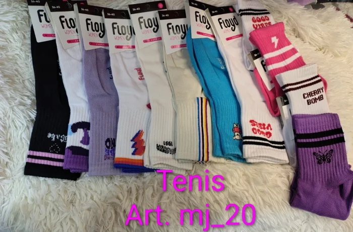 Medias Tenis Estampadas Floyd  Mujer