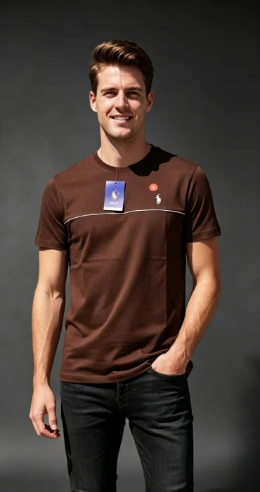 Remeras Bordadas Polo Lineal