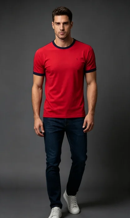 Remeras Bordadas Polo Tira