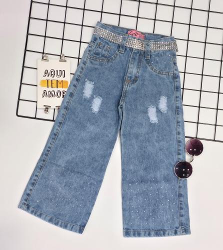 Pantalón Wide Leg P/ Niña
