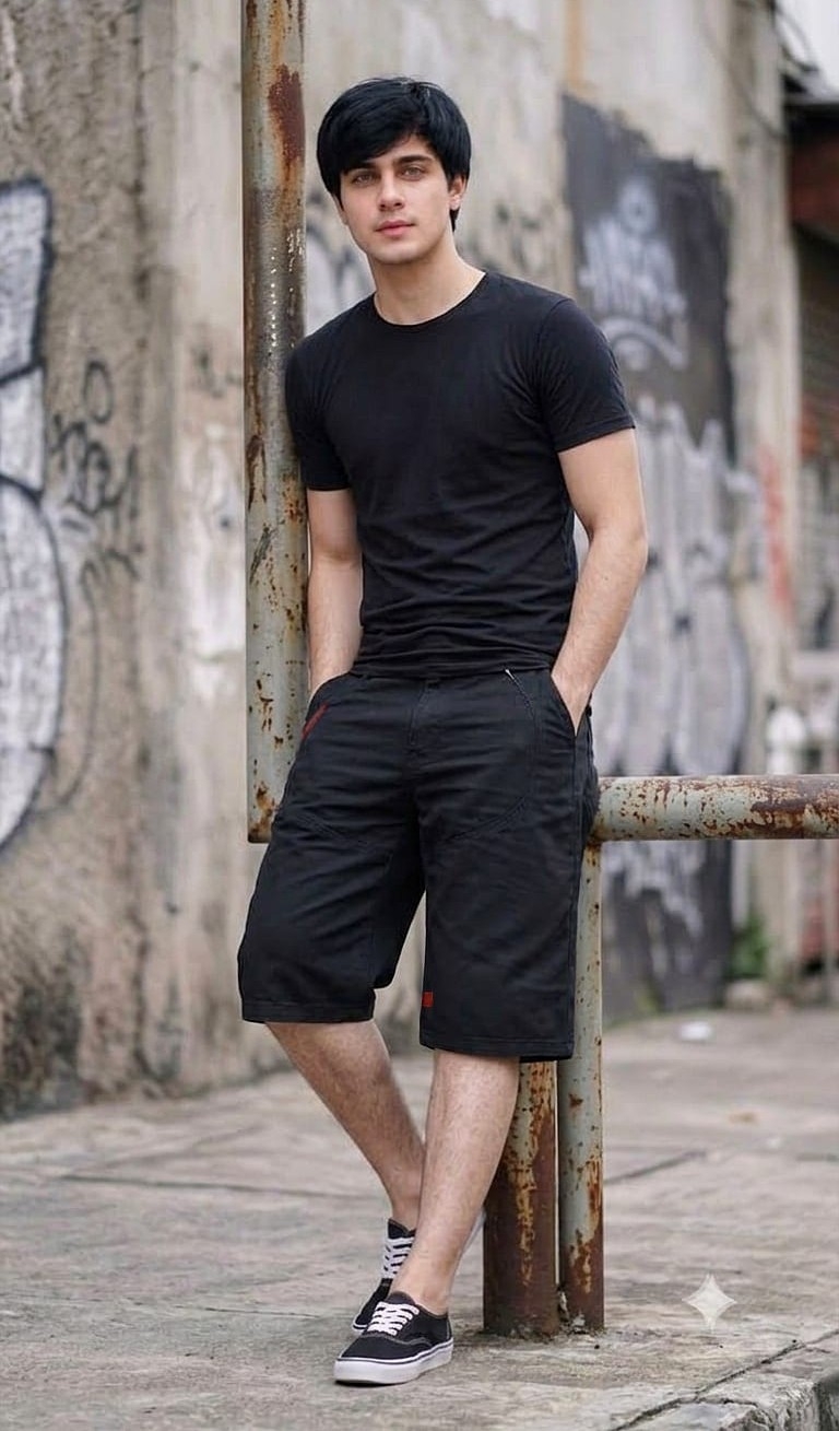Maxi Bermuda Baggy Jean Surtidos Hombre - Imagen 2