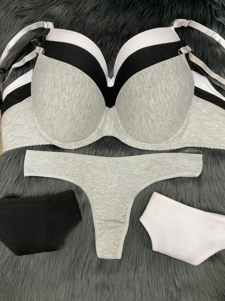 Conjunto Taza Soft de Algodón con Bretel Ancho - Imagen 2