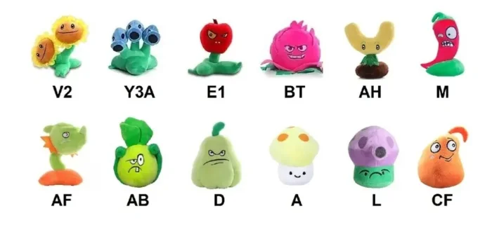 Peluches de Plantas