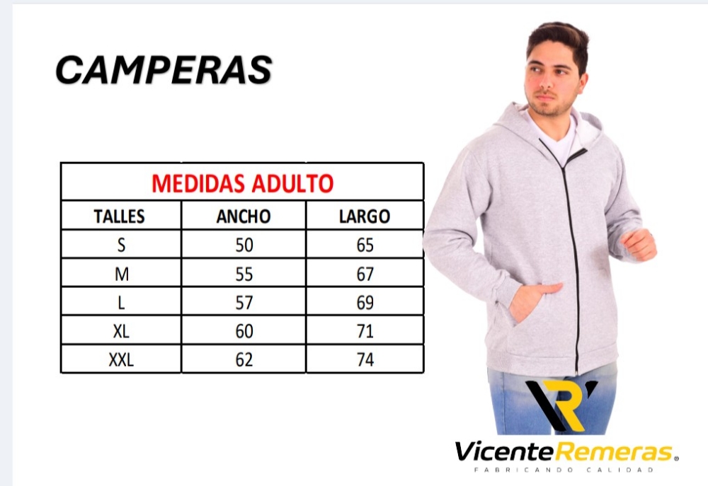 Camperas Lisas de Friza - Imagen 4