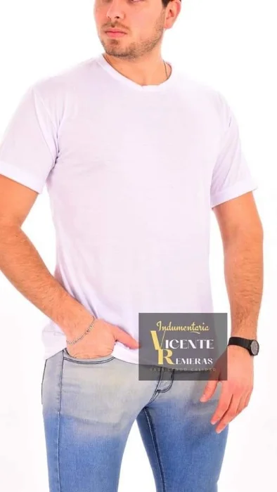 Remeras Lisas Sublimable