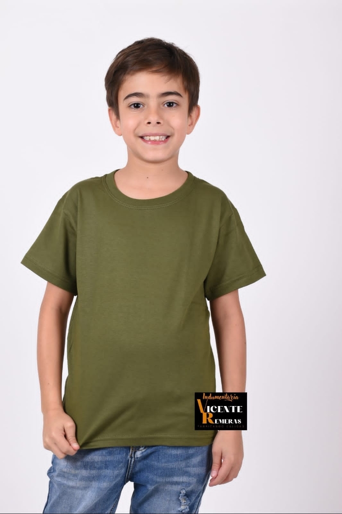 Remeras Lisas de Niño - Imagen 2