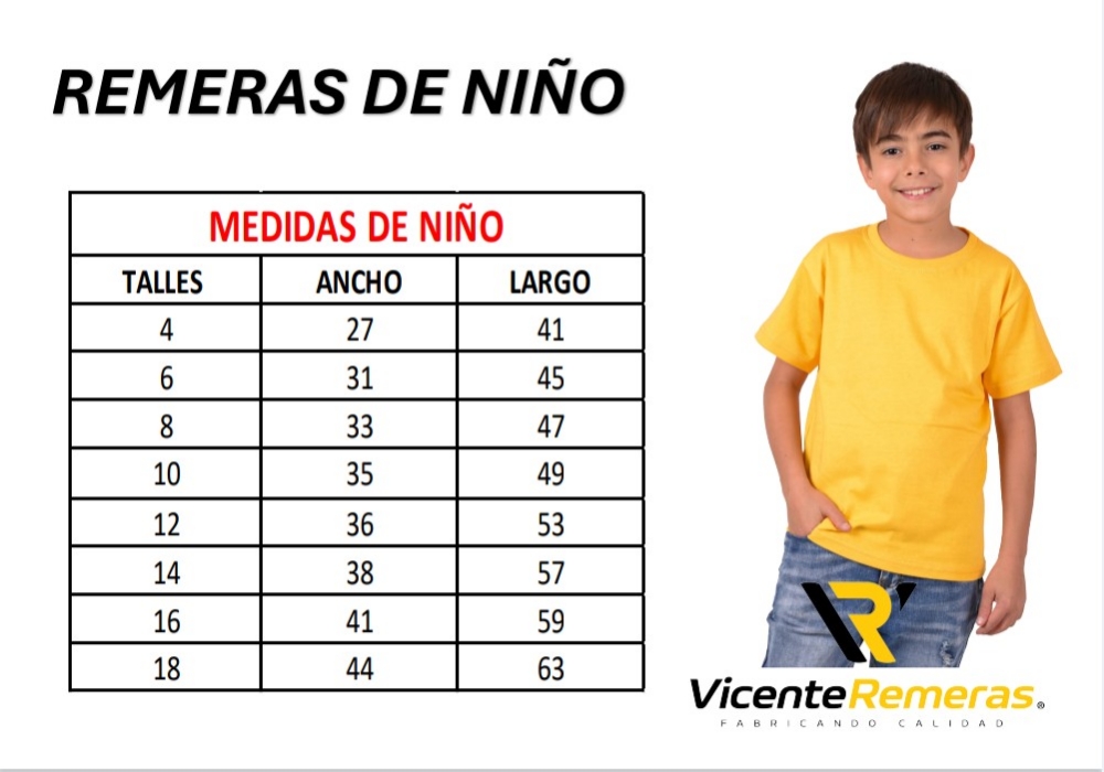 Remeras Lisas de Niño - Imagen 7