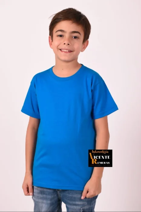 Remeras Lisas Niño Peinado