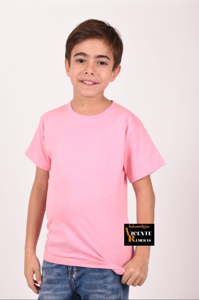 Remeras Lisas Niño Peinado - Imagen 2