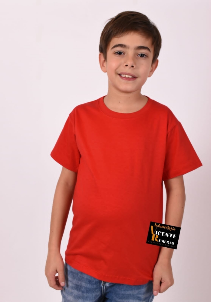 Remeras Lisas Niño Peinado - Imagen 3