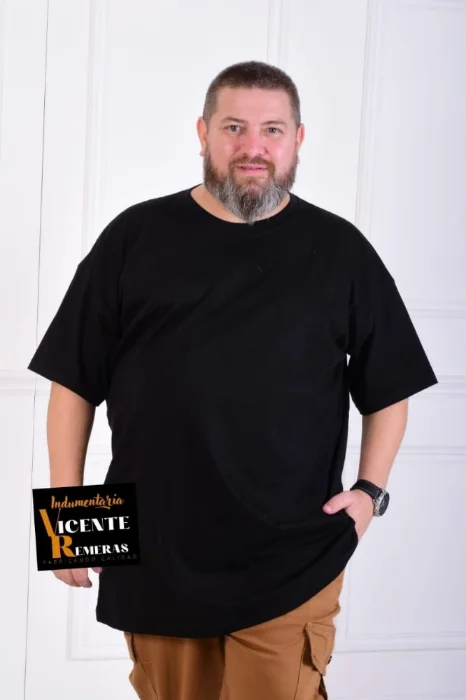 Remeras Lisas Talles Especiales