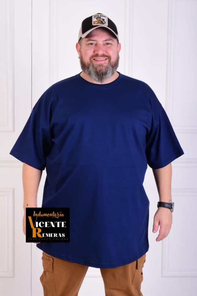 Remeras Lisas Talles Especiales - Imagen 3