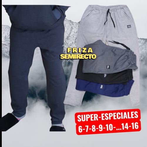 Friza Jogging Semirecto Talles Especiales - Miniatura 2
