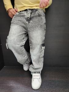 Jeans Oversize Cargo de Niño - Miniatura 4