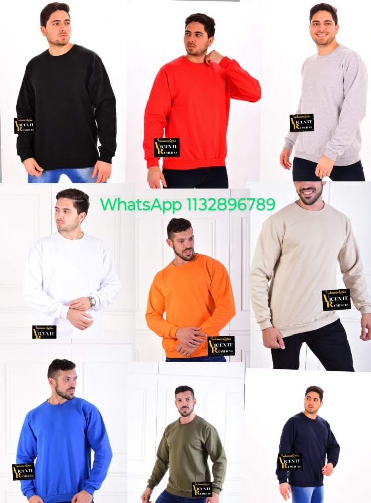 Buzos Lisas de Friza - Imagen 2
