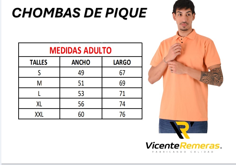 Chombas Lisas de Pique Premium - Imagen 4