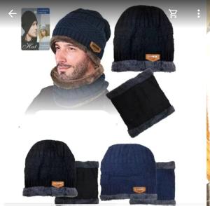 Gorro con Cuello Corderitos