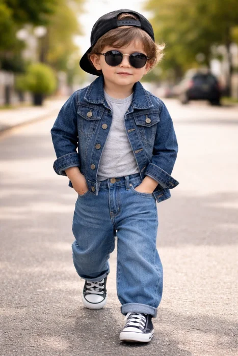 Campera Jeans  Bebe
