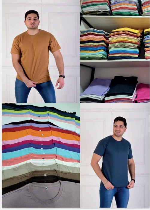 Remeras Lisas Algodón