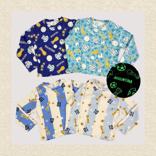 Pijama Luminoso Conjunto de Nene y Nena