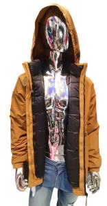 Campera 2 en 1 Impermeable de Hombre Talles Especiales - Miniatura 2