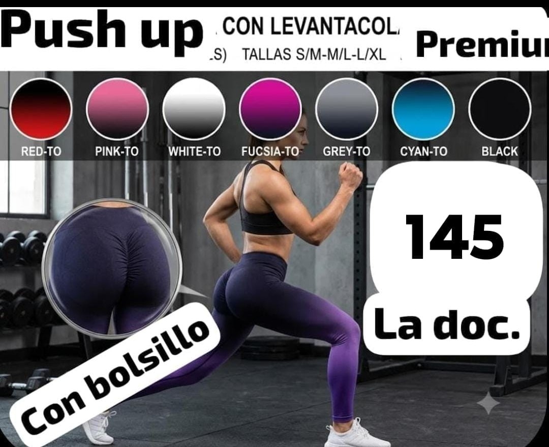 Calzas Push Up  Importadas ( Doc.) - Imagen 4