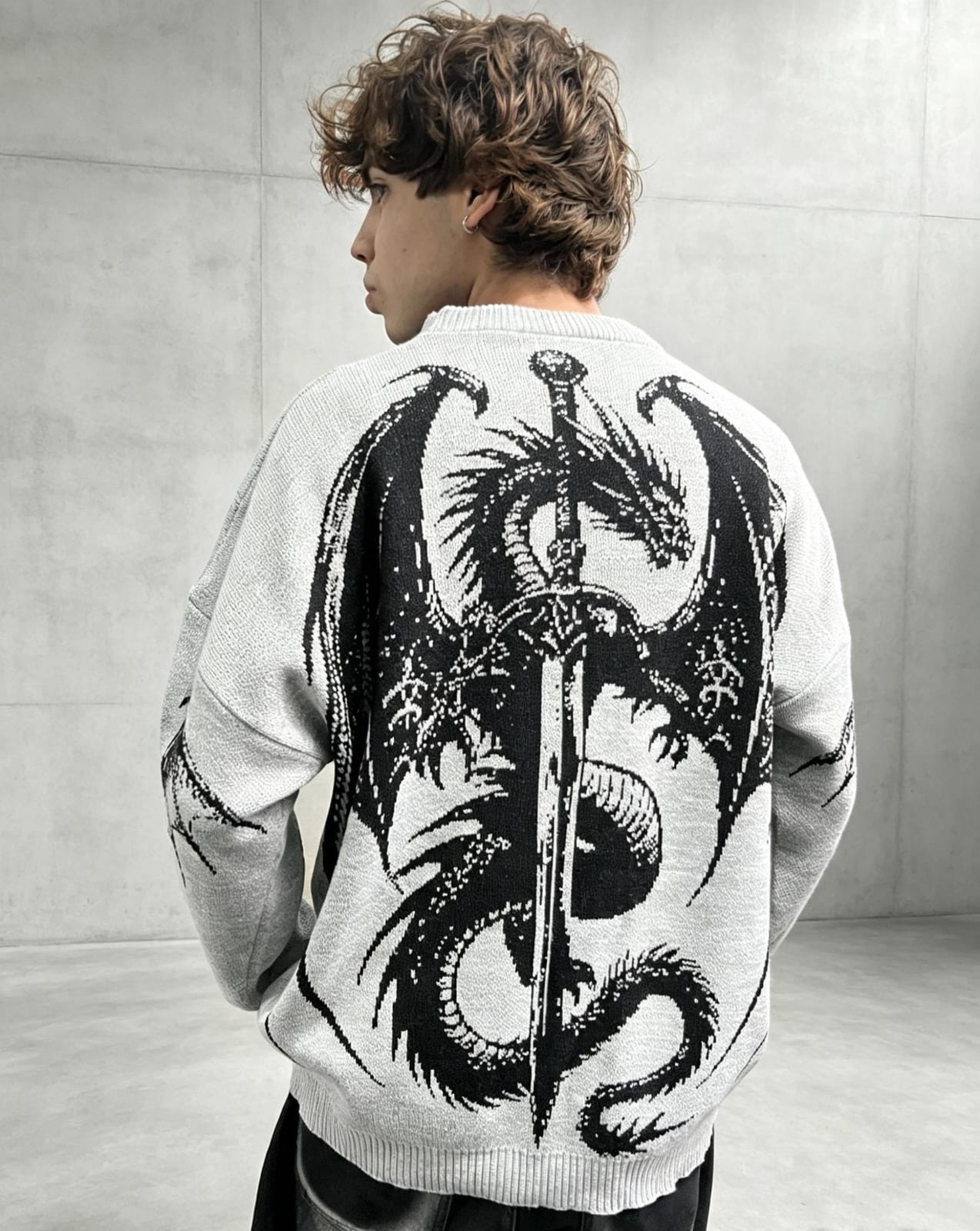 Sweater Overside Fantom - Imagen 3