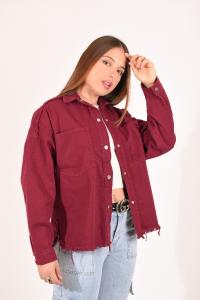 Camisaco Jean Bordo Oversize - Miniatura 3