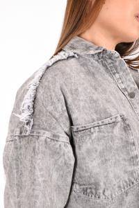 Campera Jean Gris Nevado
