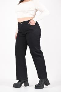 Pantalón Wide Negro Especial Elastizado
