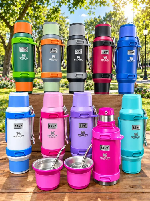 Termo Sistem Stanley 1l 2 Mates- 2 Bombills