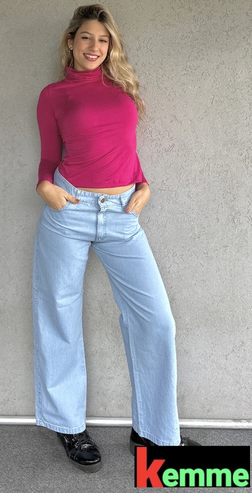 Wide Leg Rigido Clarito - Imagen 3