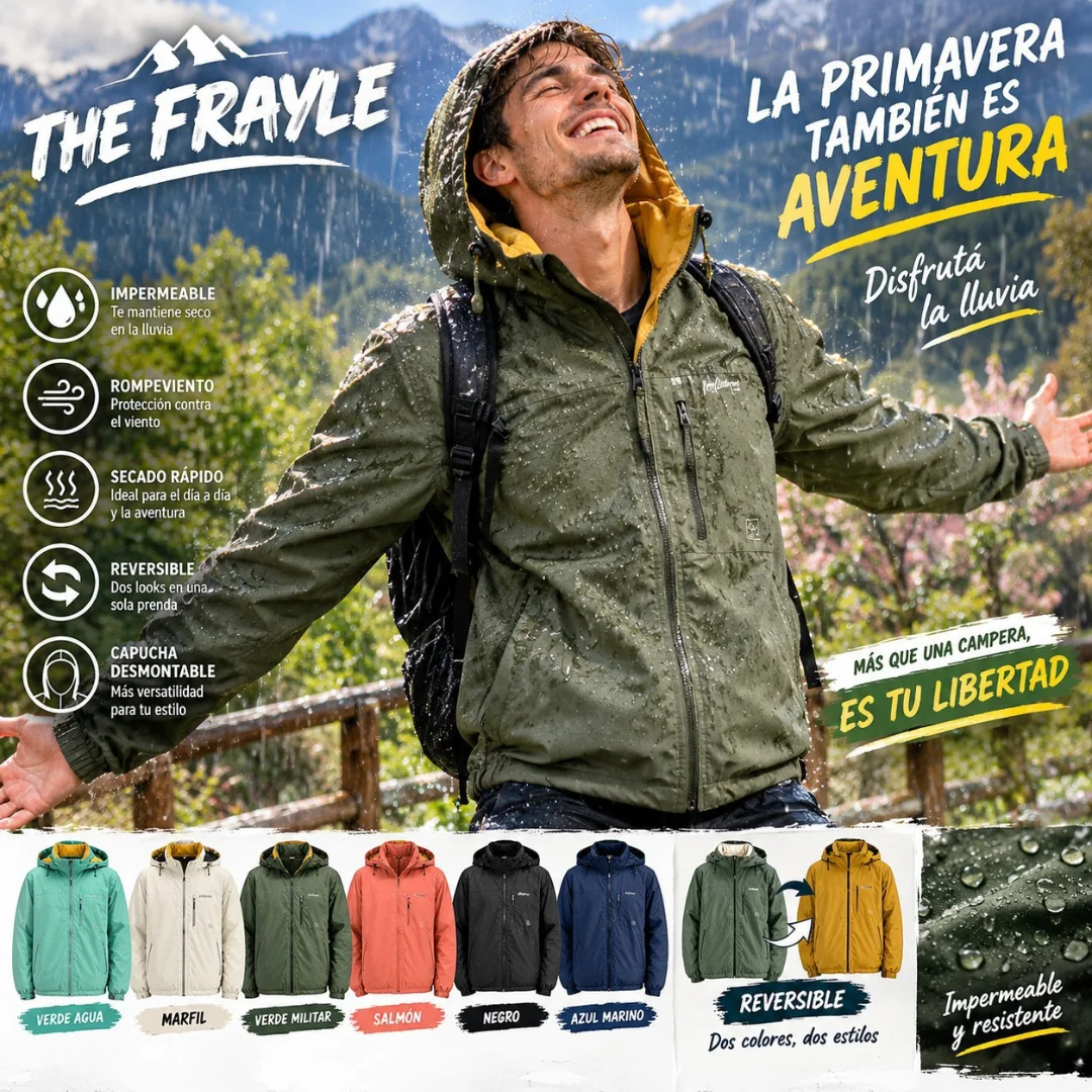 Rompeviento con Capucha Yd - Imagen 4