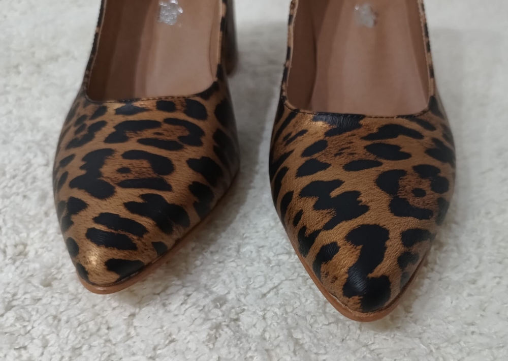 Stiletto Mora Print Solo 35 36 - Imagen 2