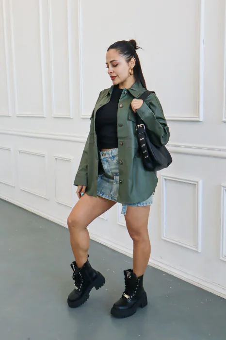 Camisaco Engomado Verde