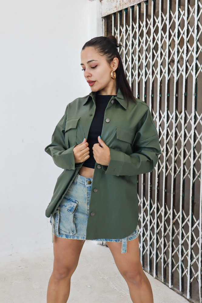 Camisaco Engomado Verde - Imagen 2