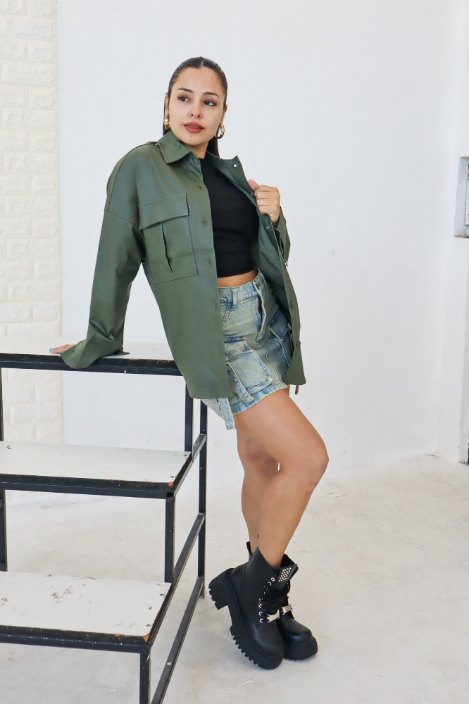 Camisaco Engomado Verde - Imagen 3
