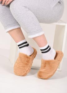 Pantunfla Beige Oscuro