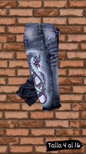 Jeans Pantalón  4 al 8