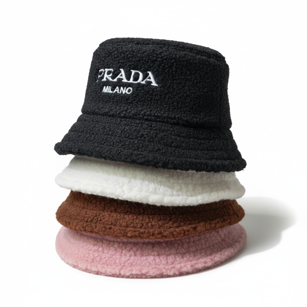 Piluso Corderito Prada, Juvenil, Adulto, Invierno, Accesorios de Moda - Imagen 2