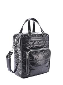 Bolso-mochila -morral
puffer Triple Función .
