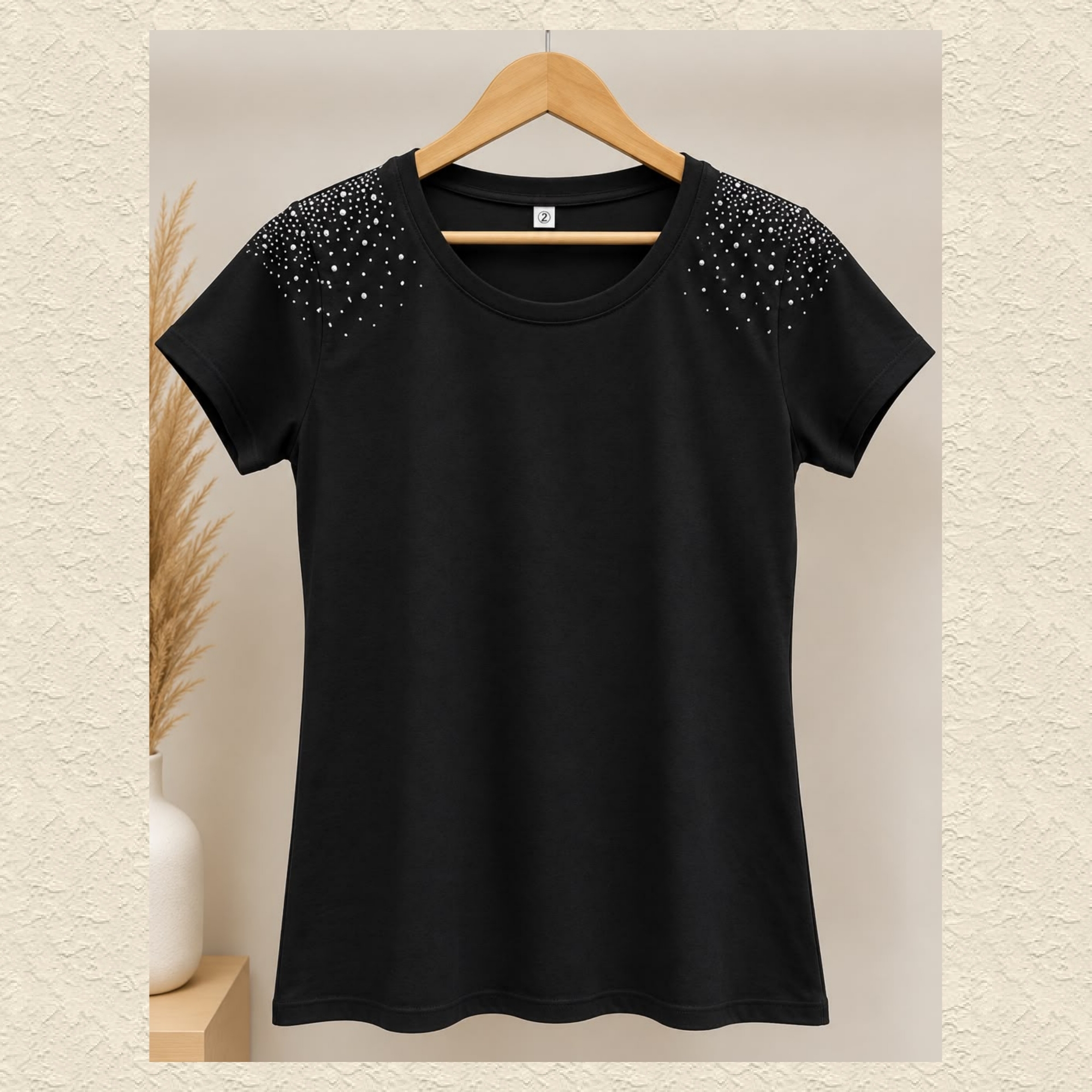 Remera con Strass de Dama - Imagen 3