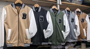 Campera Universitaria con Piel X Dentro