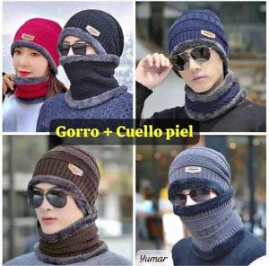 Gorro con Cuello (piel)